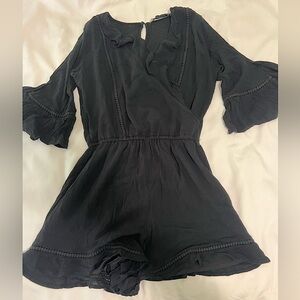 Abercrombie Black Romper